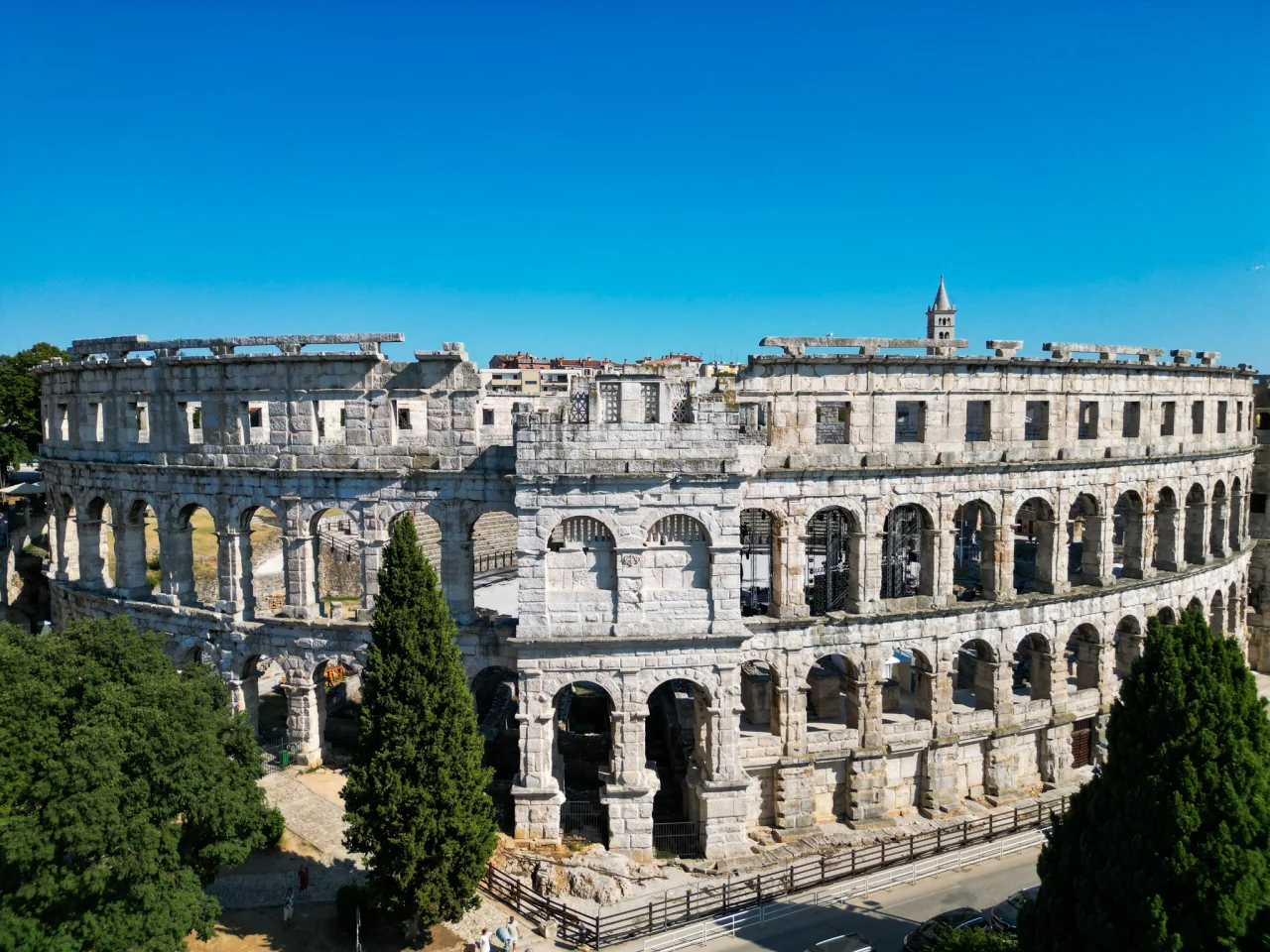 Het amfitheater van Pula - Reiskick
