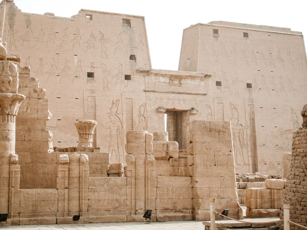 Tempel van Horus - Edfu, Egypte Reiskick 
