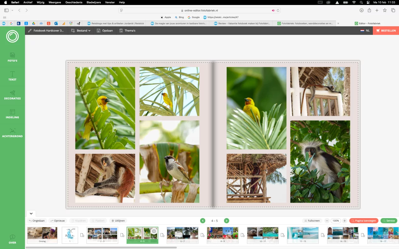 Fotoboek Fotofabriek review - Reiskick