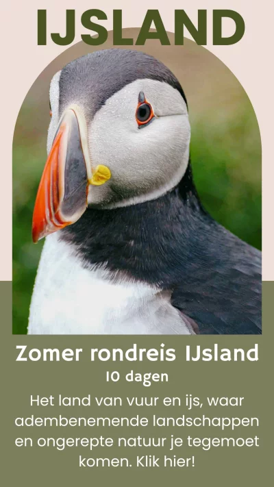 Flyer rondreis Ijsland 10 dagen - Reiskick
