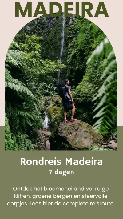 Flyer rondreis Madeira 7 dagen - Reiskick