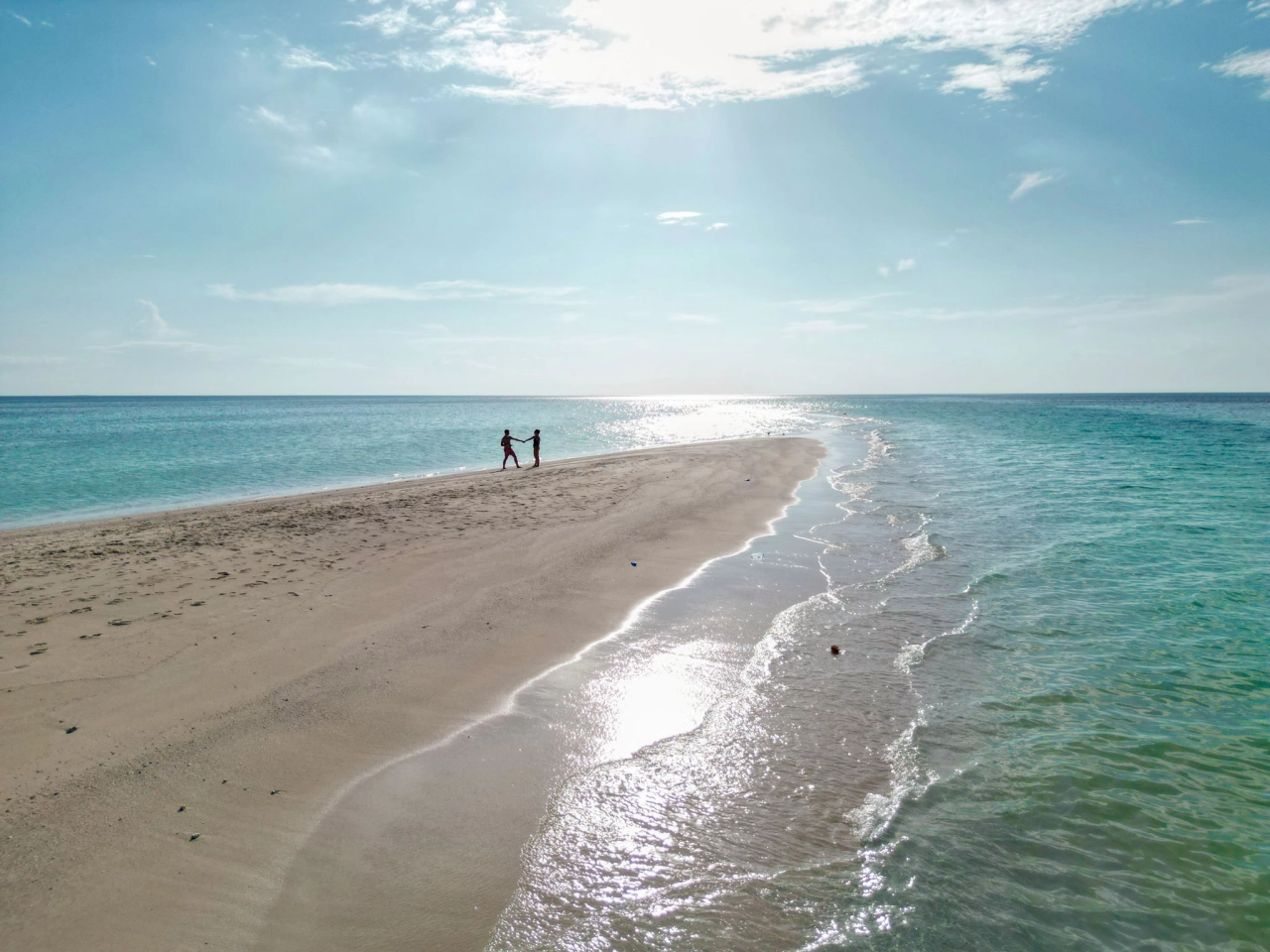 Nakupenda Beach zandbank Zanzibar - Reiskick