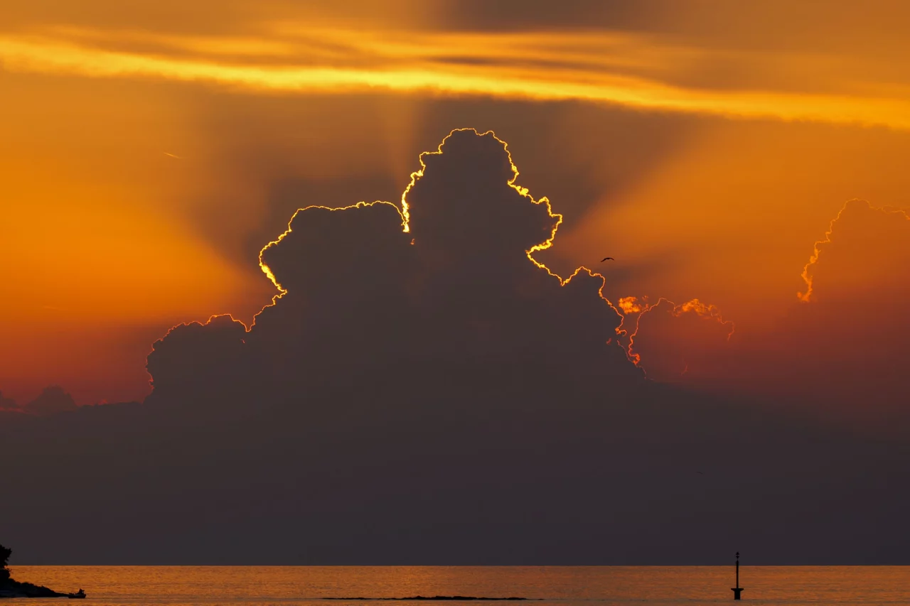 Zonsondergang Porec Kroatië - Reiskick