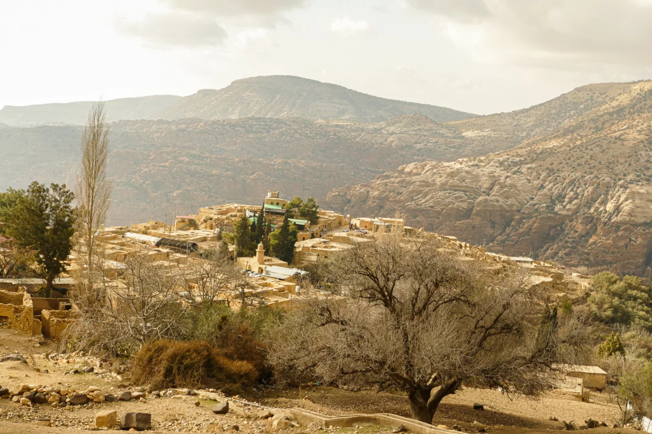 Het dorp Dana in Jordanië - Reiskick