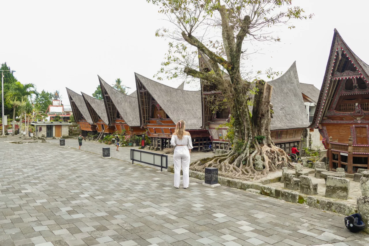 Batak huis Sumatra - Reiskick