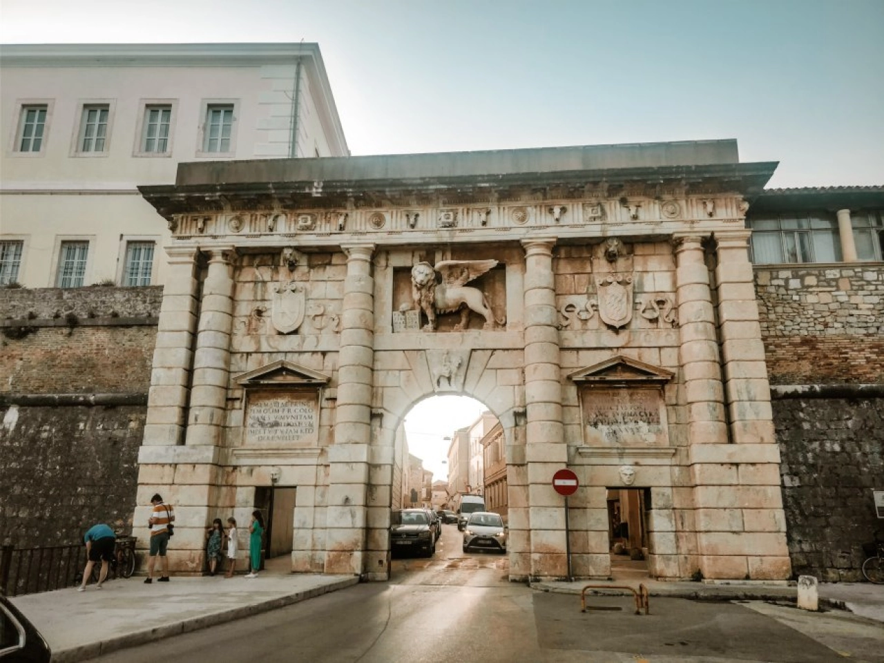 De land gate in Zadar, Kroatië - Reiskick