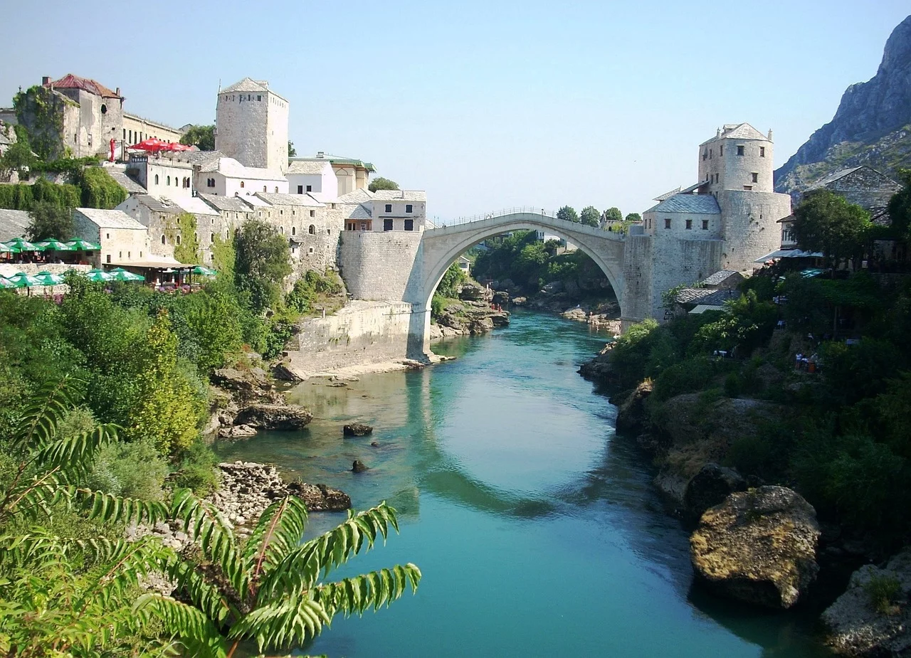Mostar - Stari most brug Bosnië