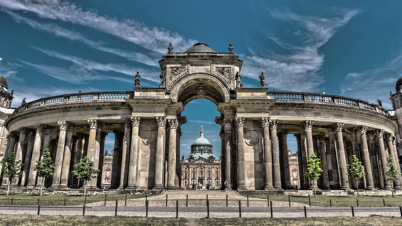 Slot Sanssouci en de Potsdam Paleizen rechtevrij pixabay 130825