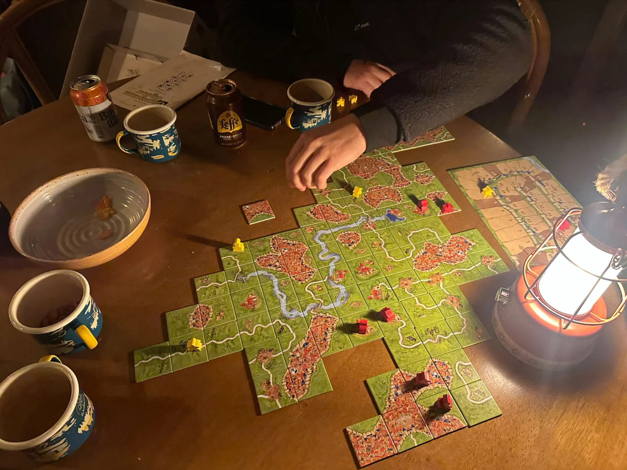 Carcassonne spel vakantie - Reiskick