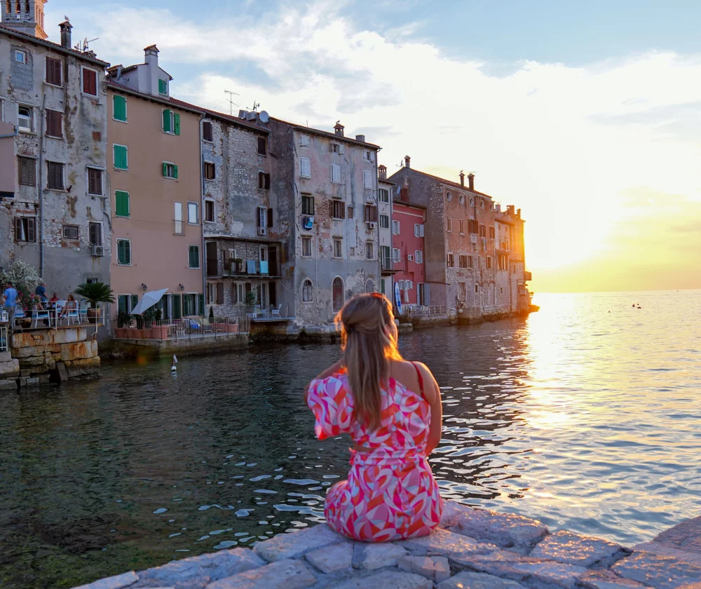 Rovinj zonsondergang - Reiskick