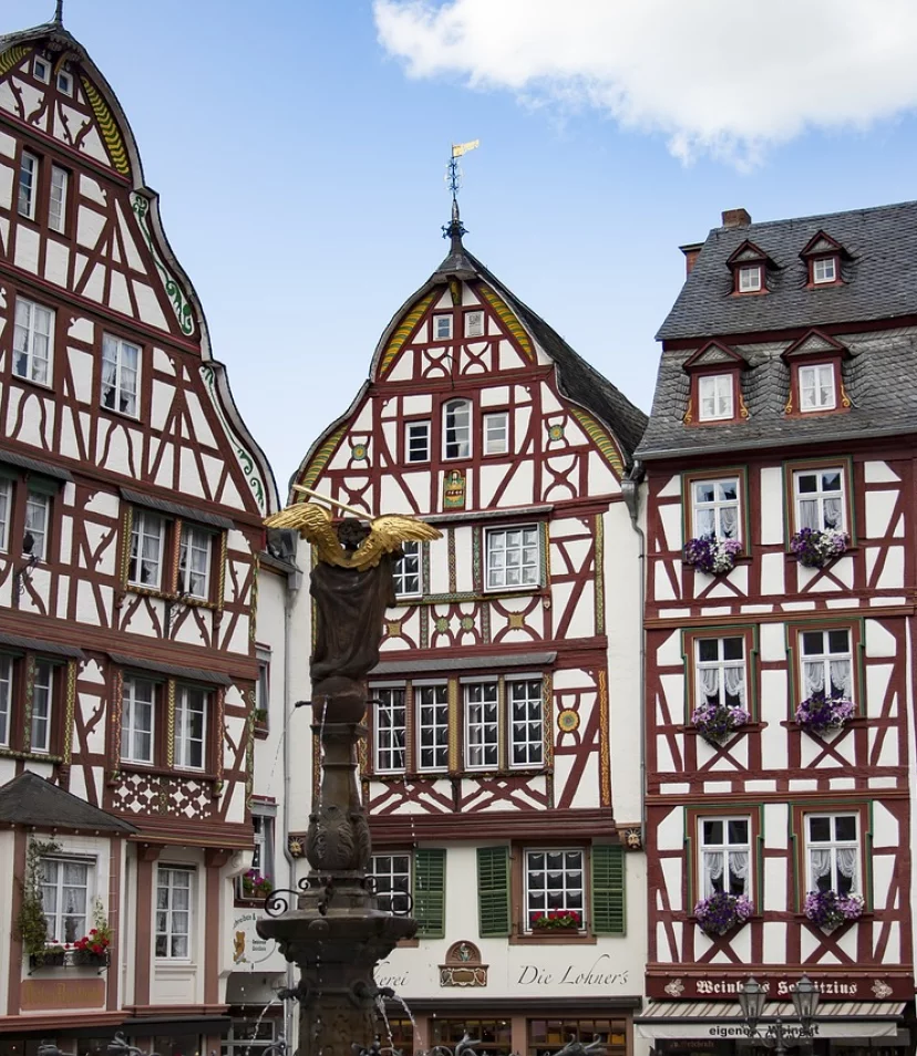Bern kastle keus vakwerk huizen