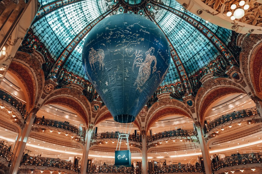 Lafayette shoppinghal Parijs - Reiskick